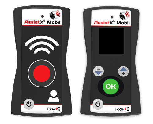 AssistX Mobil RX4 TX4 front view OFF