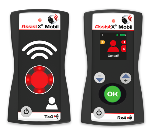 AssistX Mobil RX4 TX4 front view