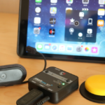 AMAneo BTi with yellow button picture